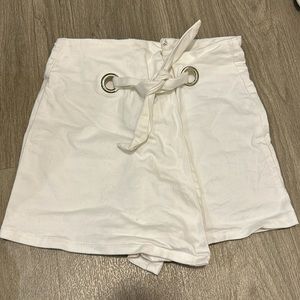 Altar’d State White Envelope Skort